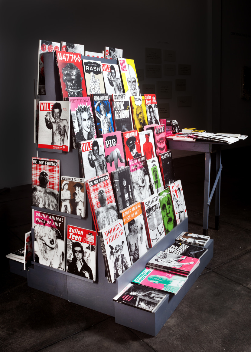 SKYLAR FEIN, Magazine rack for the New Barbarism, 2019