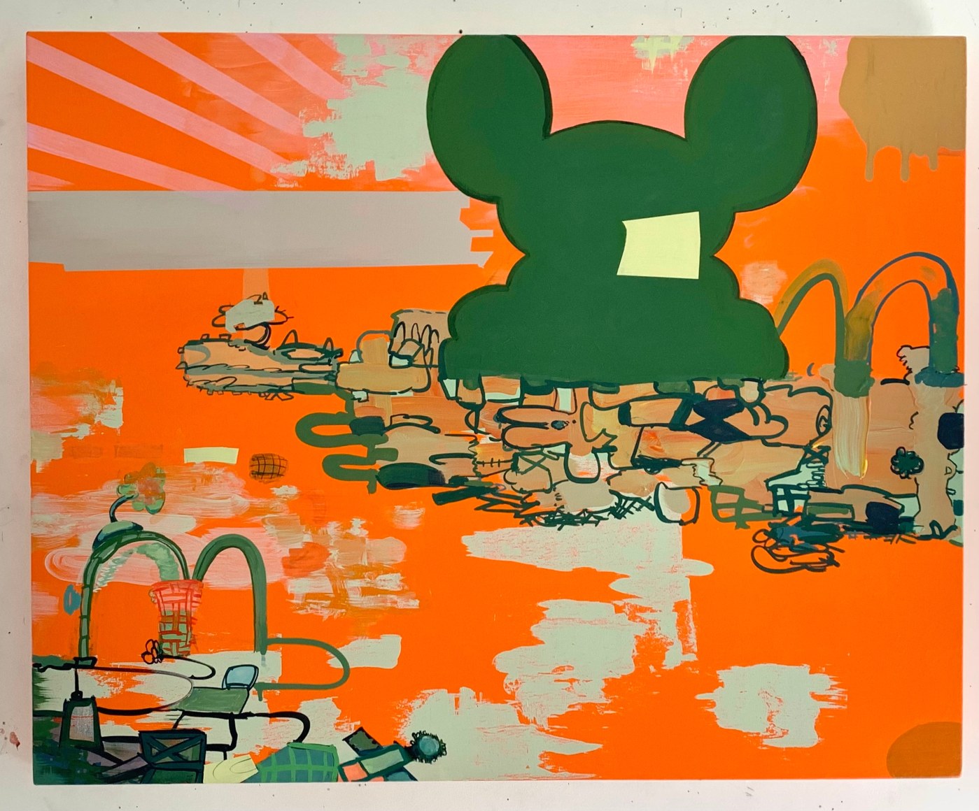 JANE FINE, Painting for Joyce, 2021