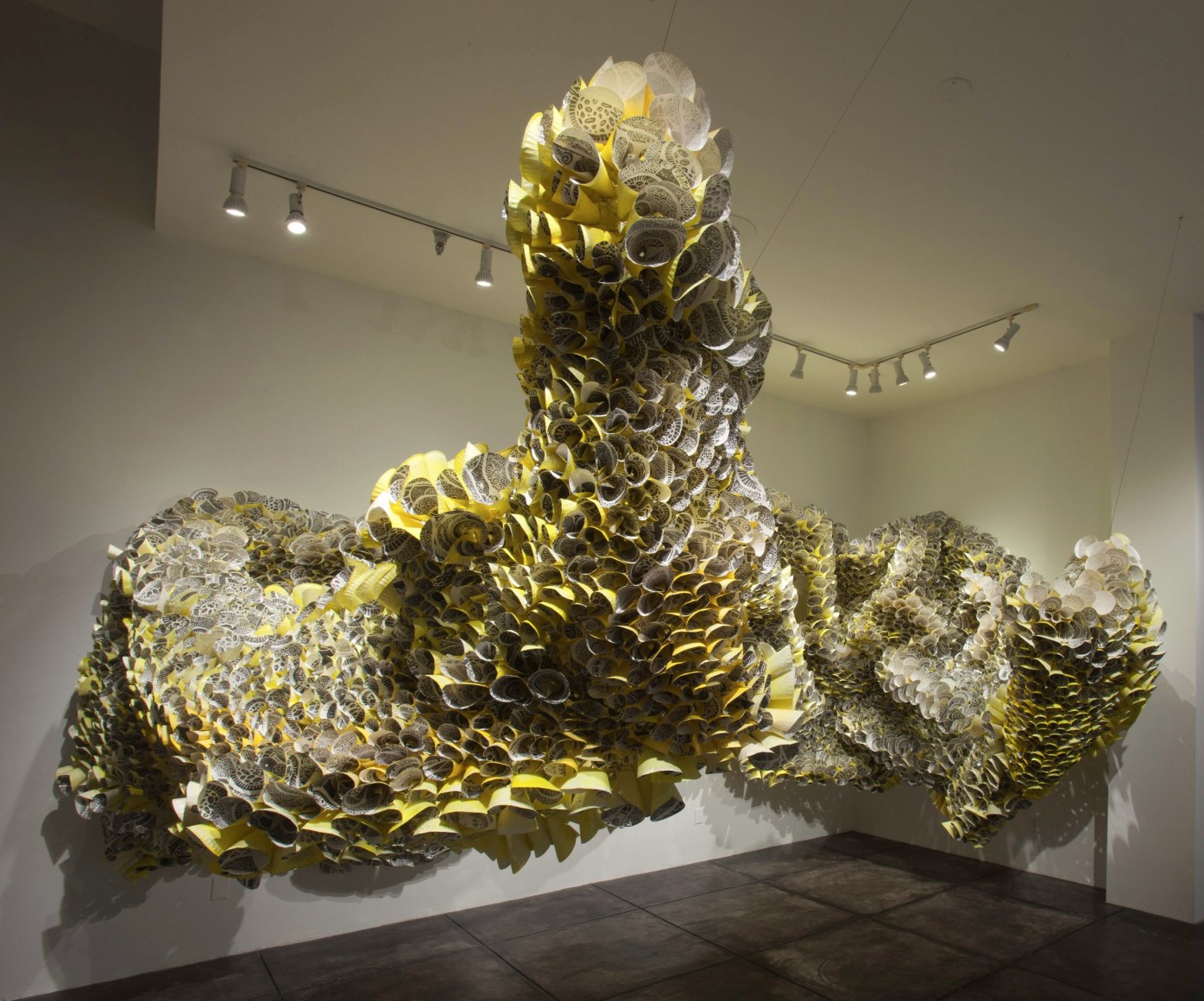 NO DEAD ARTISTS III 16th Annual National Juried Exhibition of Contemporary Art, [Main Gallery Installtion View]