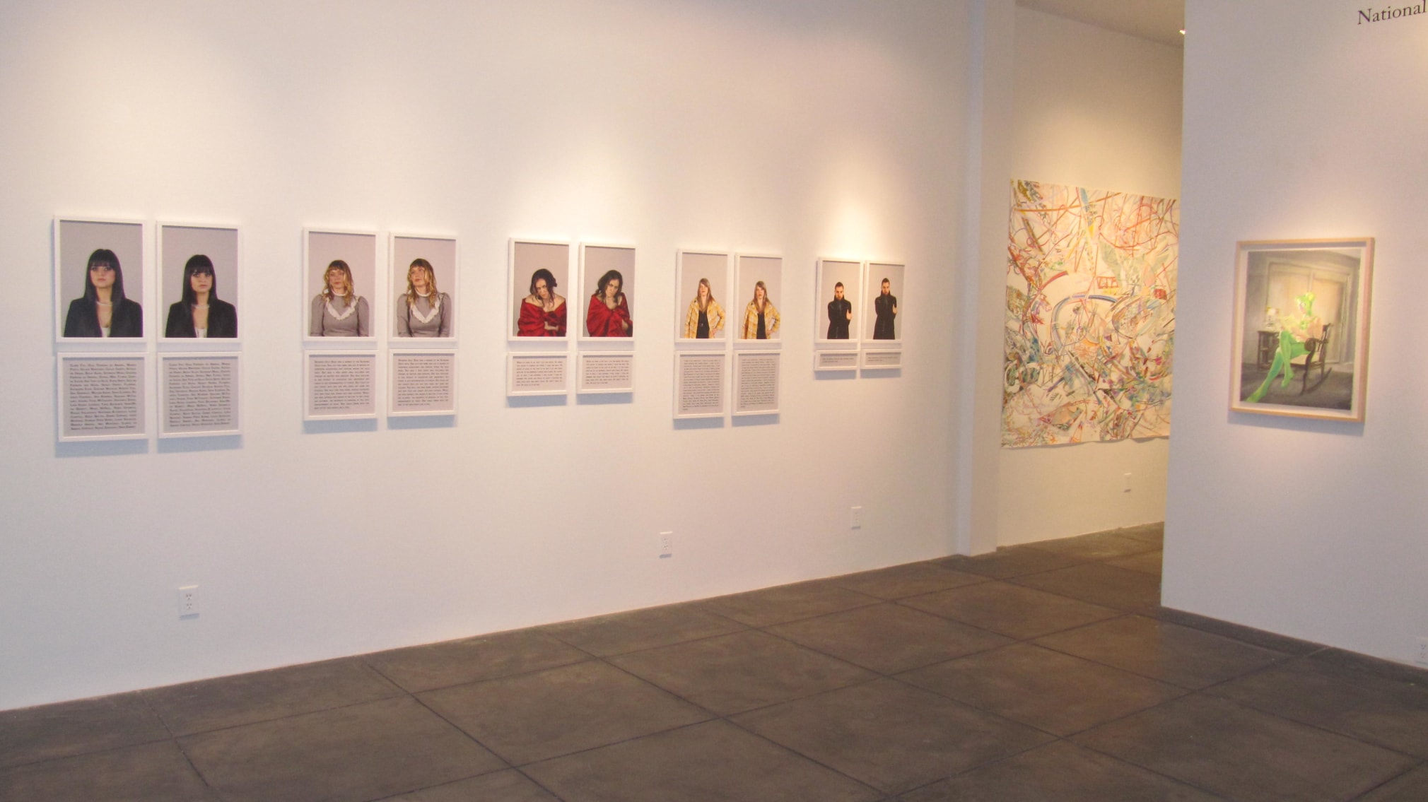 NO DEAD ARTISTS III 15th Annual National Juried Exhibition of Contemporary Art, [Main Gallery Installation View]