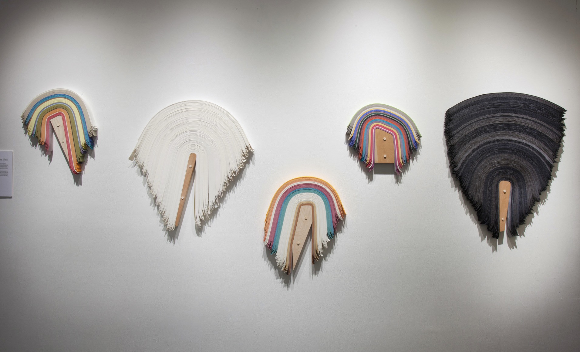 NO DEAD ARTISTS III 16th Annual National Juried Exhibition of Contemporary Art, [Middle Gallery Installtion View]