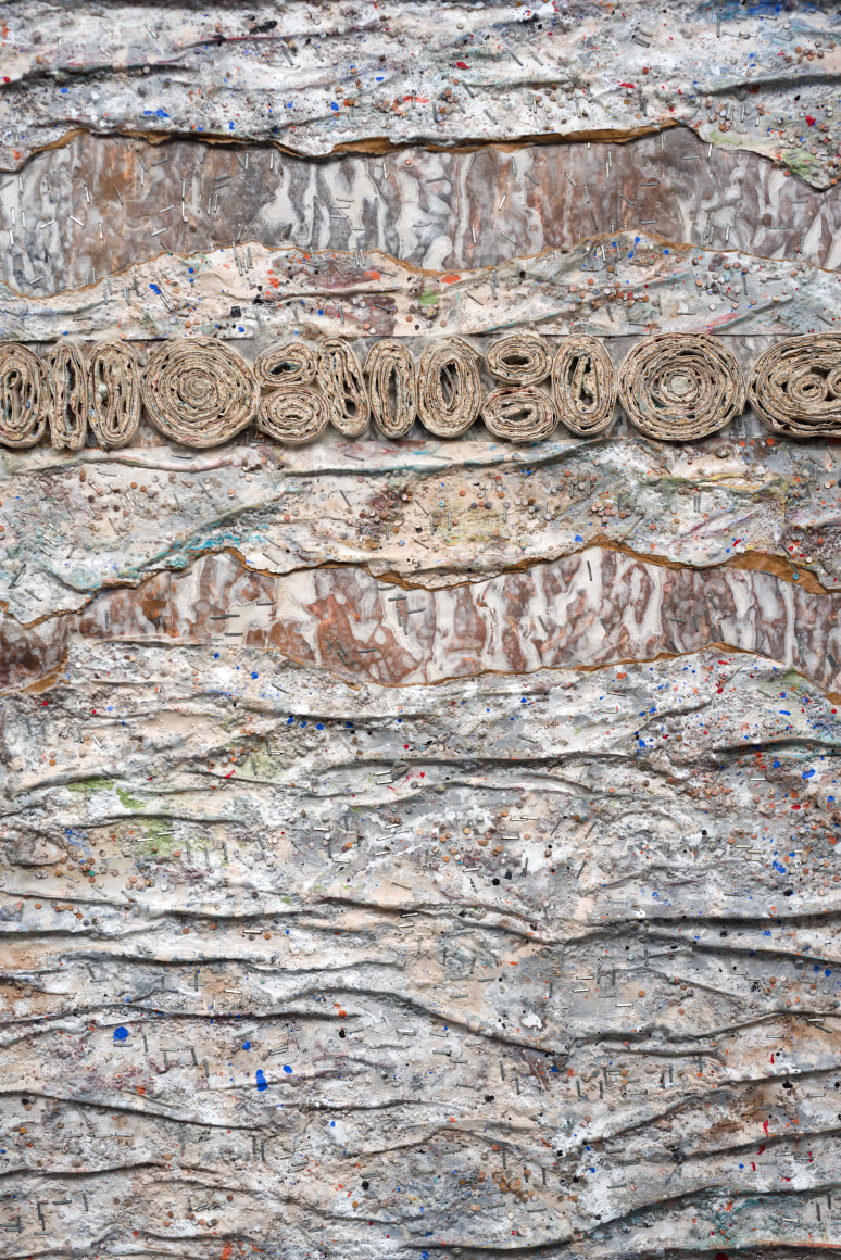 ANITA COOKE Water/Ground (Fossils)&nbsp;[detail], 2015