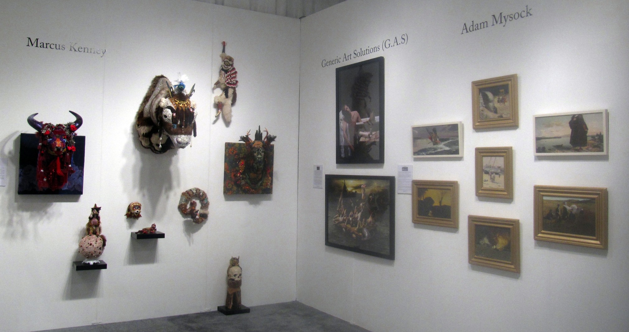 PULSE MIAMI 2012 III JONATHAN FERRARA GALLERY booth F-202, [Installation View]