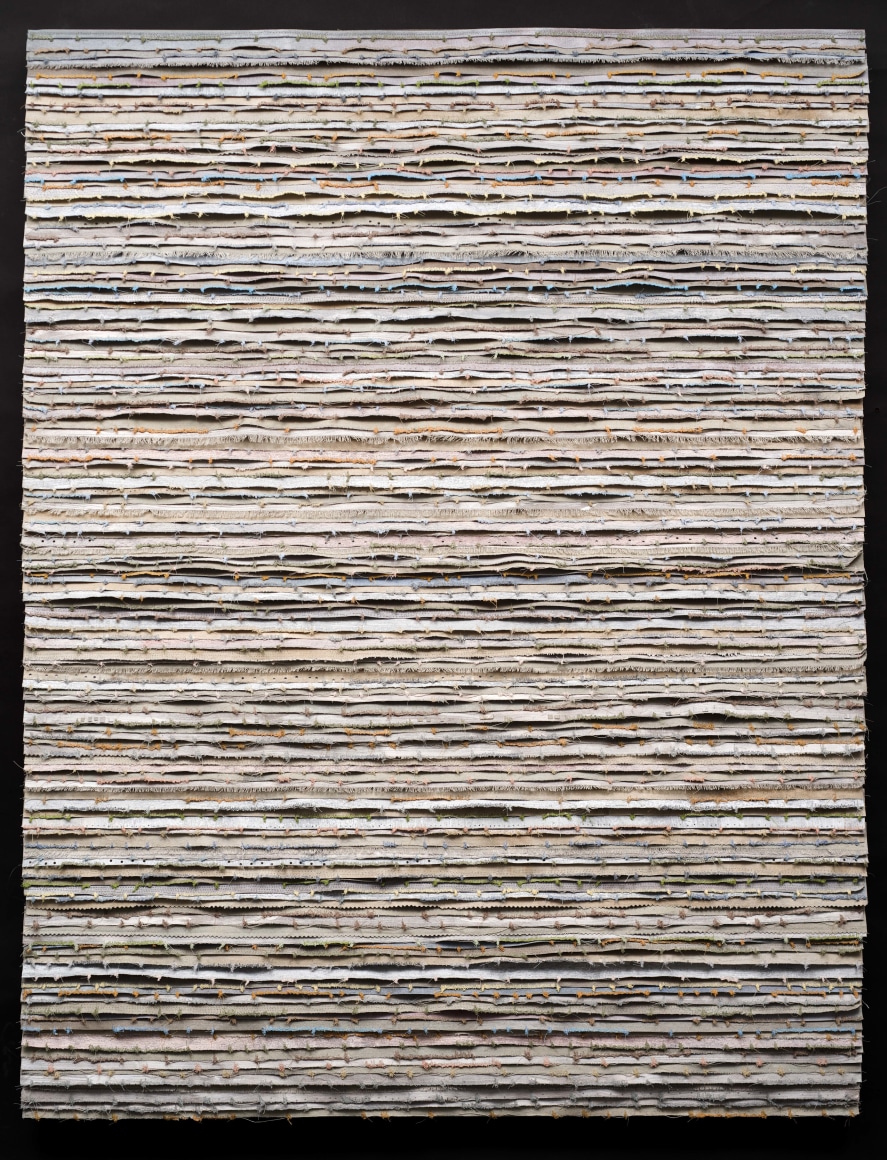 ANITA COOKE, Strata (Edge-work), 2015