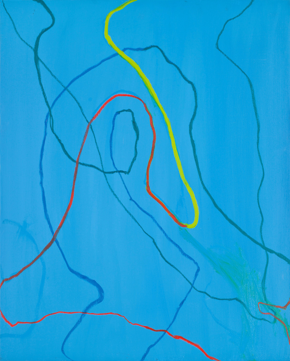 ANASTASIA PELIAS Automatic Metal (big blue), 2010-2011