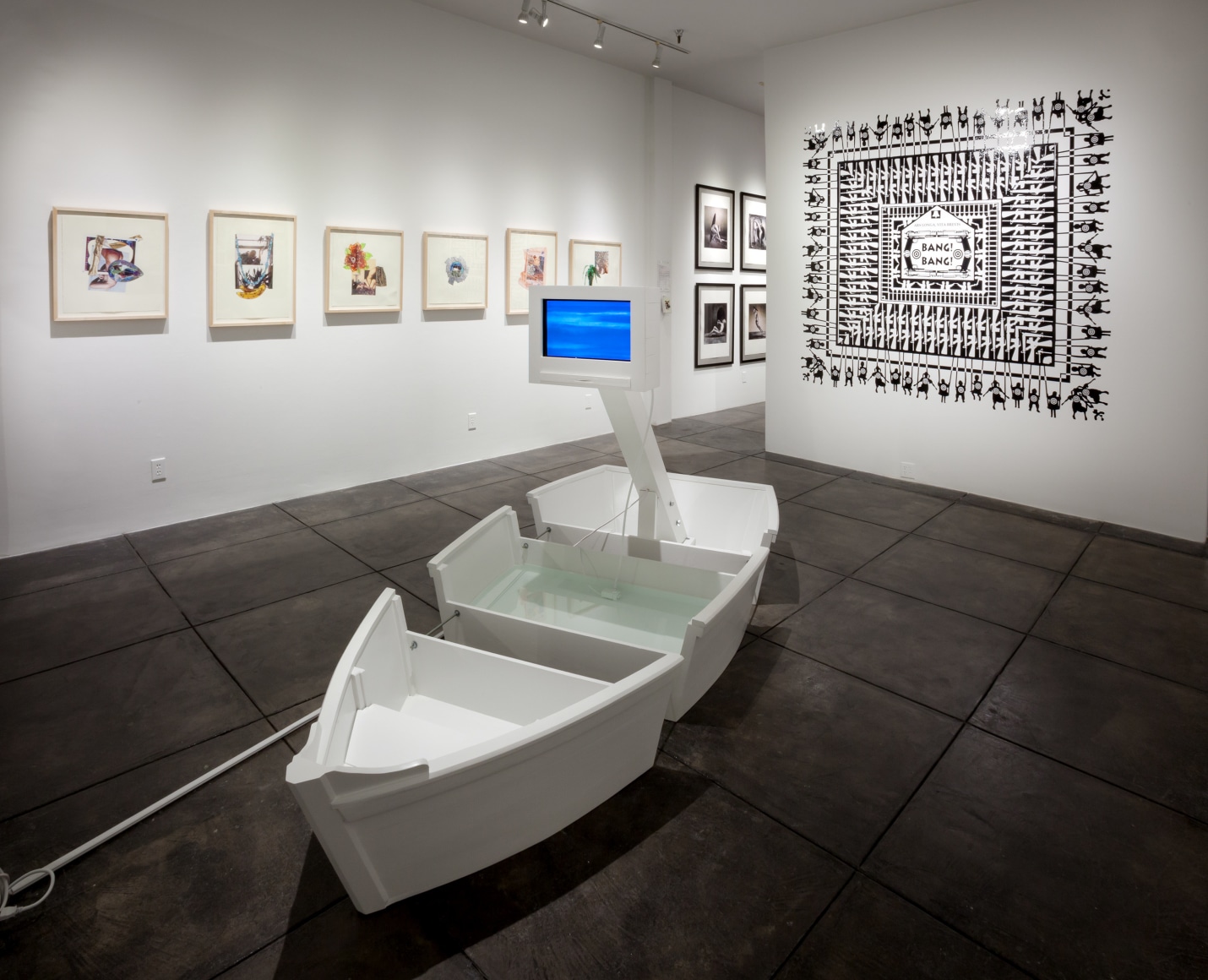 NO DEAD ARTISTS III 18th Annual International Juried Exhibition of Contemporary Art, [Main Gallery Installtion View]