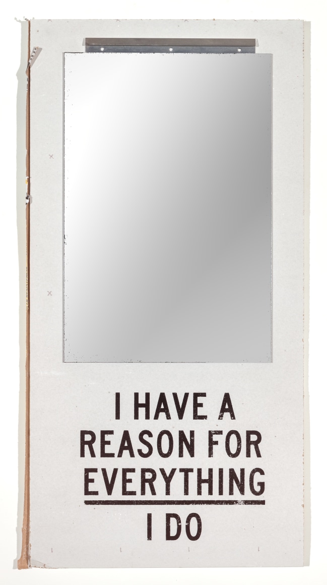 SKYLAR FEIN, I Have a Reason for Everything I Do (Black), 2019