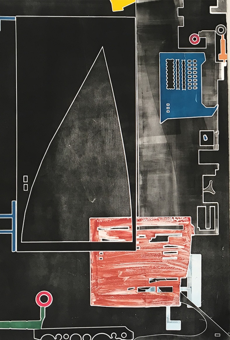 CARMON COLANGELO Eye Spy Composition #2, 2016