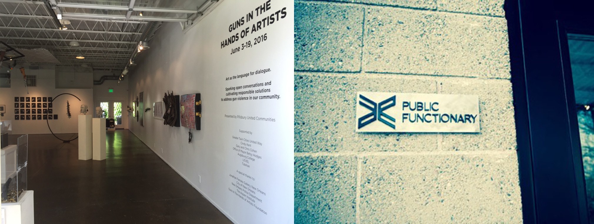 Guns in the Hands of Artists&nbsp;||| Public Functionary Gallery, Minneapolis, MN