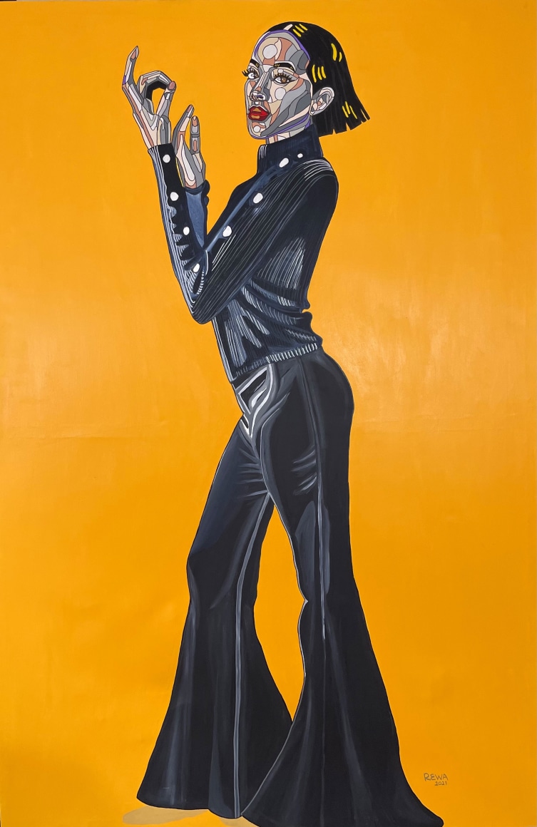 REWA, modern ways | somadina in black, 2021