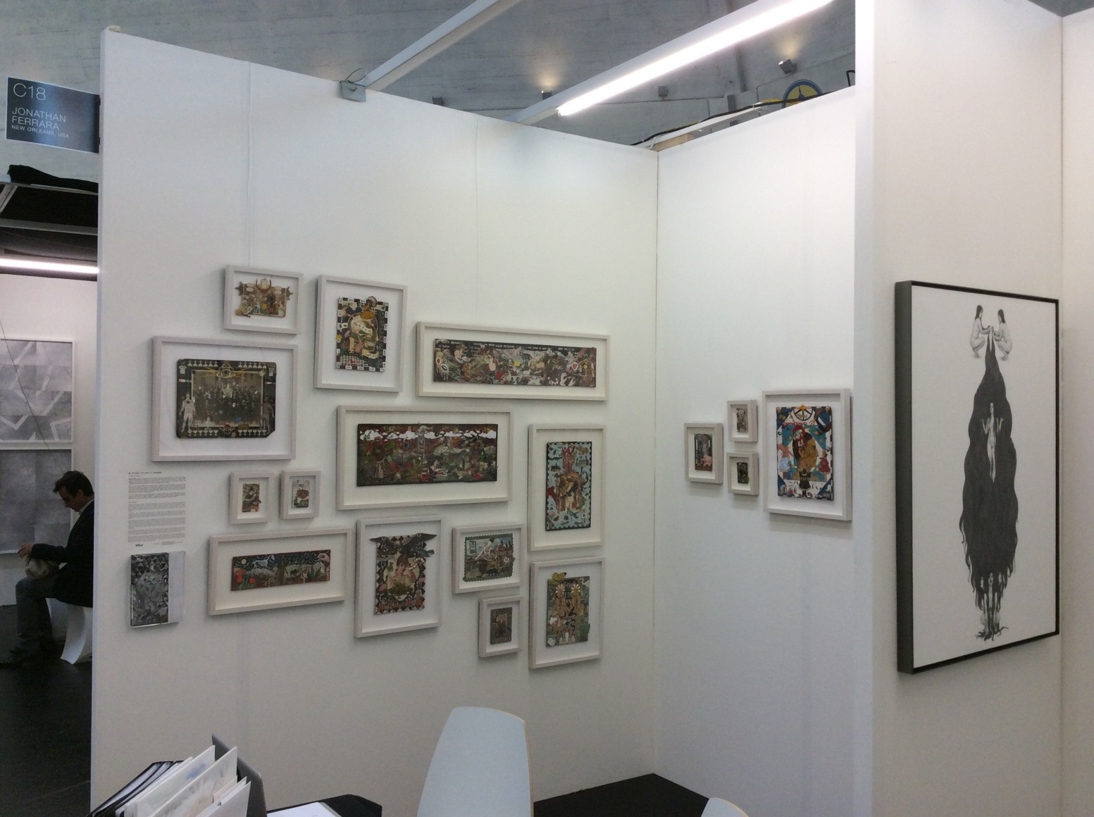 VOLTA 10 III JONATHAN FERRARA GALLERY booth c18, [Installation View]