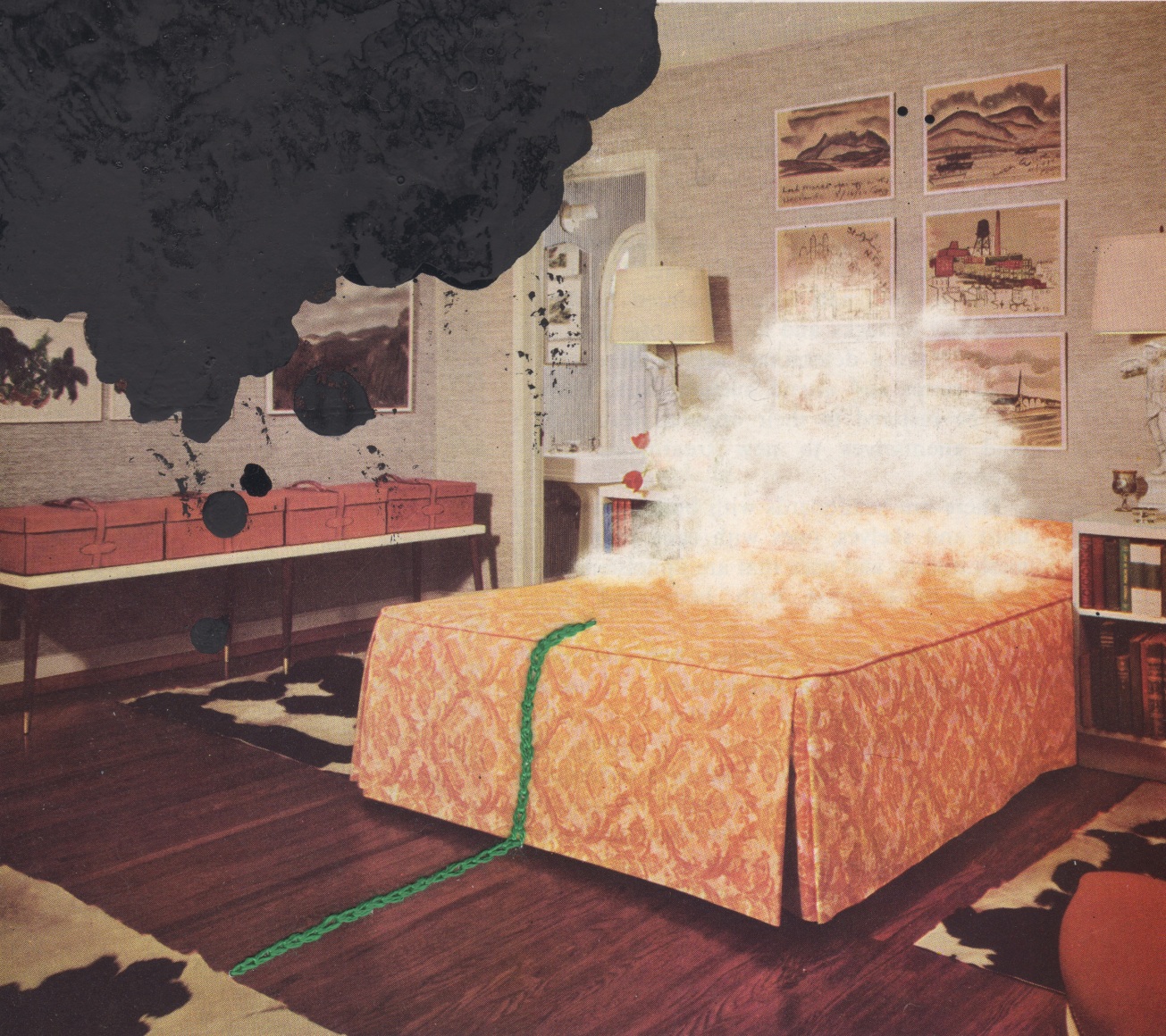 MONICA ZERINGUE Bedroom Distrubance, 2016