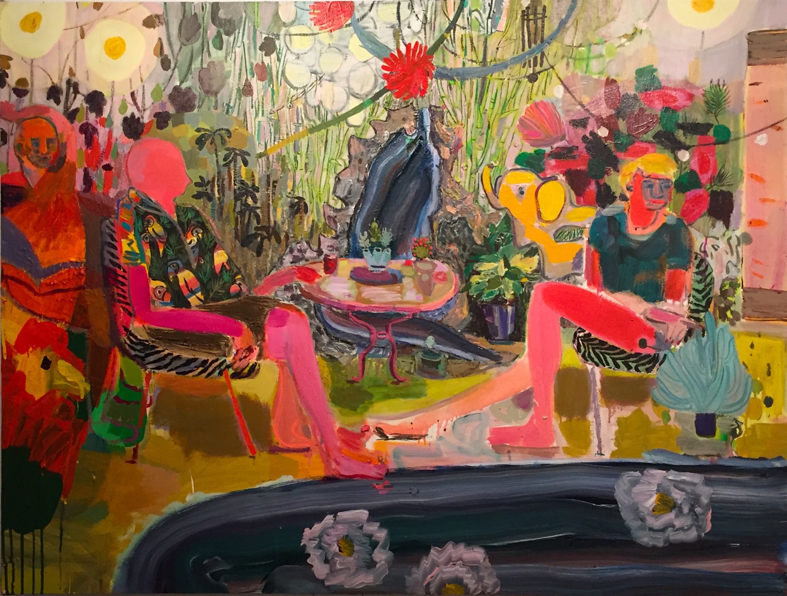 LISA SANDITZ, Long Island Backyard Paradise, 2018