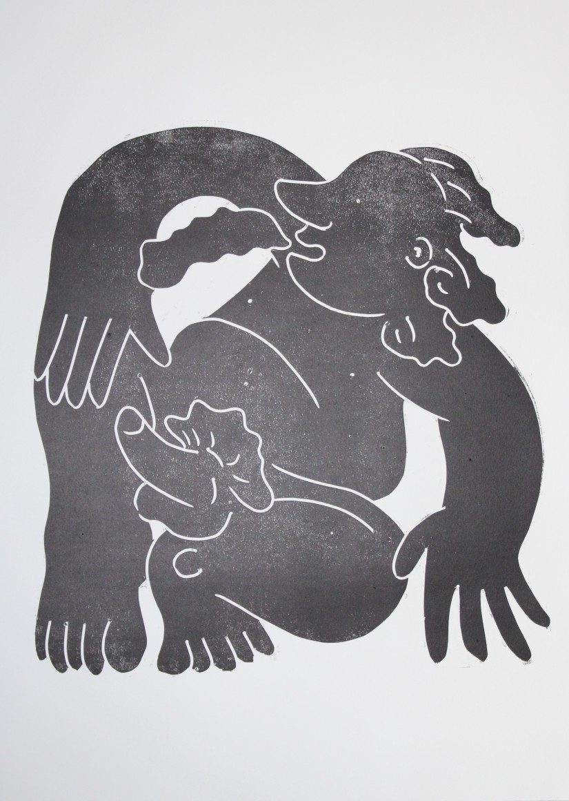 BARBARA KUEBEL, Burping Fritz, 2023