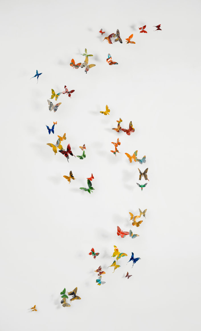 PAUL VILLINSKI Feather, 2017