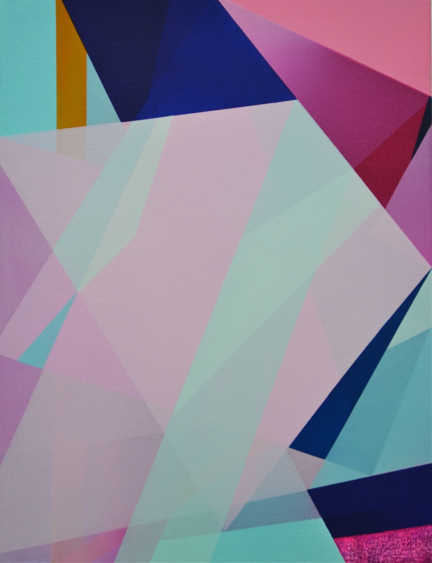 MARNA SHOPOFF Pink and Blue, 2016