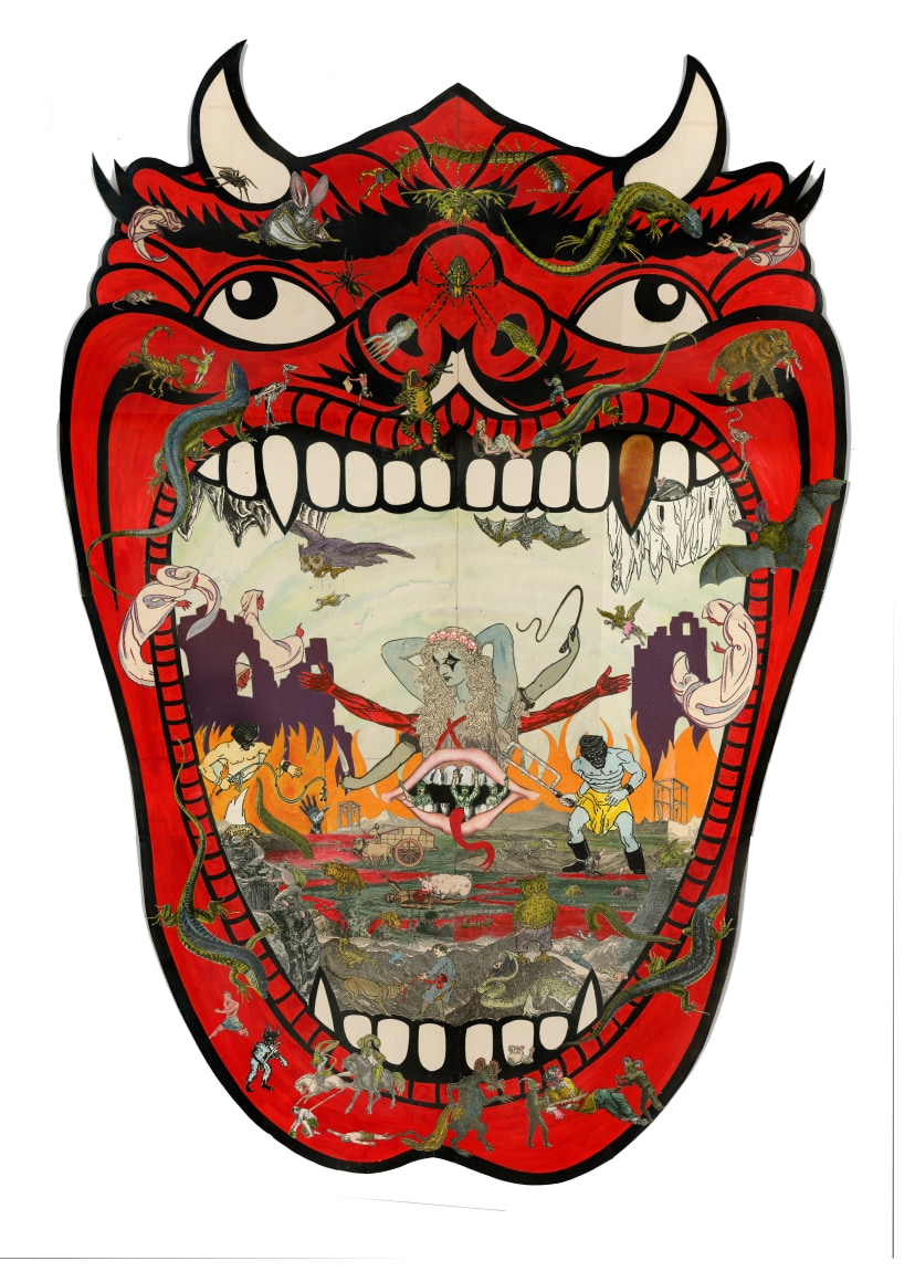 MICHAEL PAJ&Oacute;N An Appetite for Flesh &amp;amp; Bone, Lies and Cowardice (Hellmouth), 2017