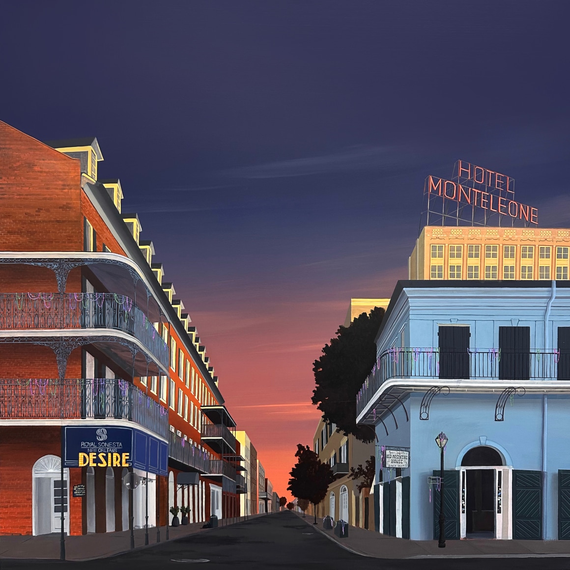 KRISTIN MOORE, French Quarter (Golden Hour), 2024