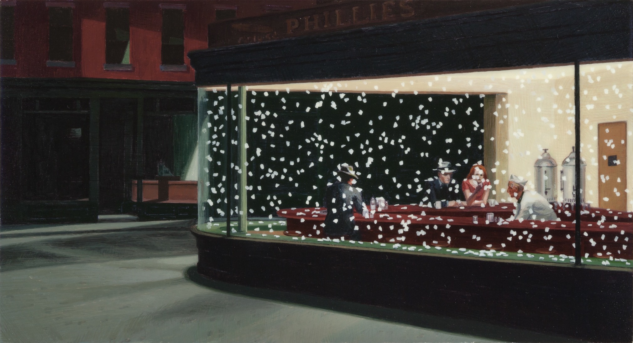 ADAM MYSOCK On a Snowy Night, 2016