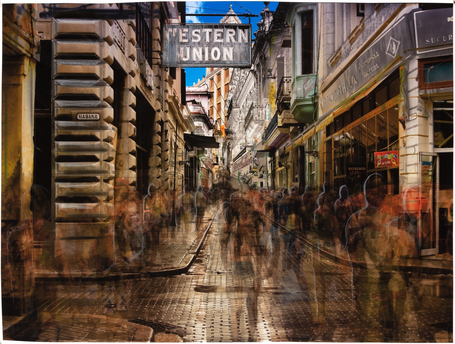 LIUDMILA & NELSON, Obispo y Habana - fantasmas (from the series Hotel Habana), 2008-2022