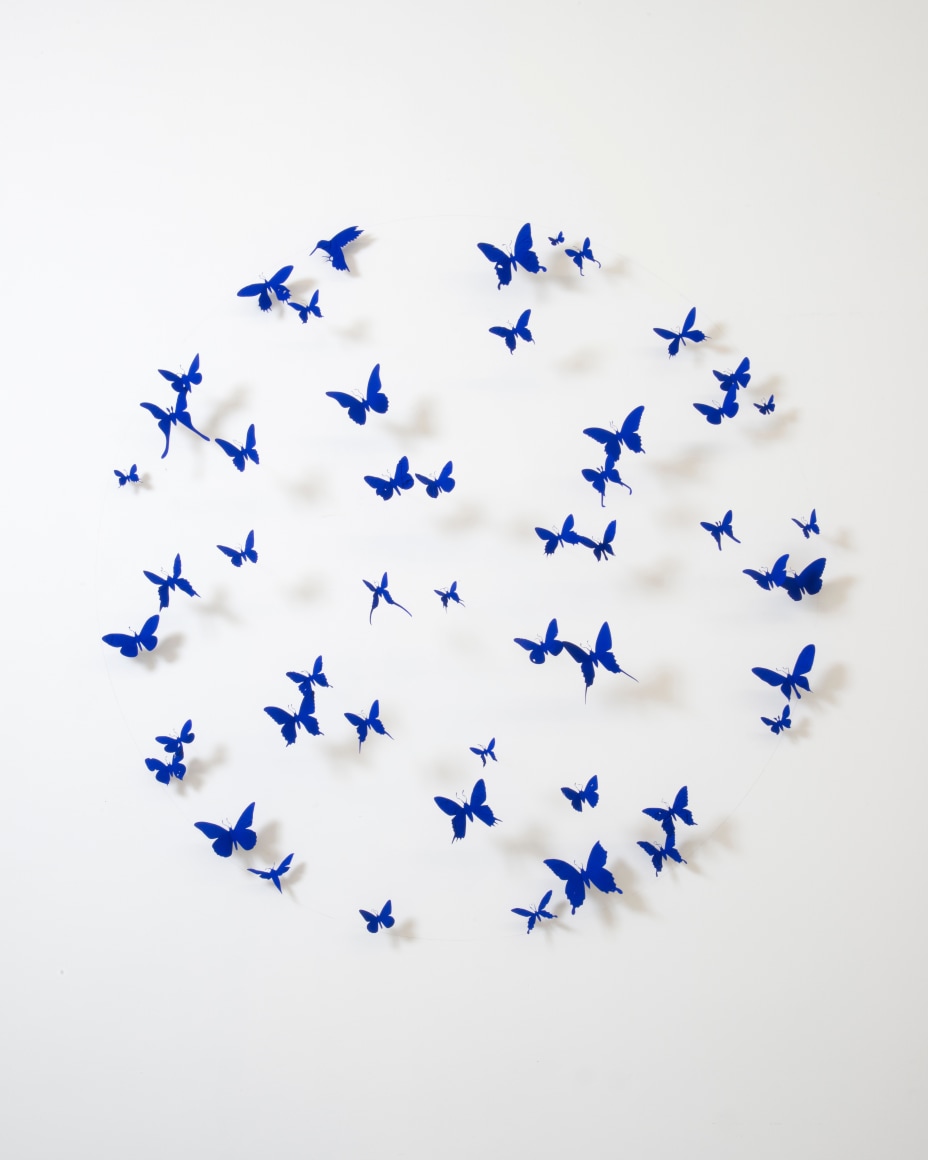 PAUL VILLINSKI, Compass&nbsp;[left], 2015