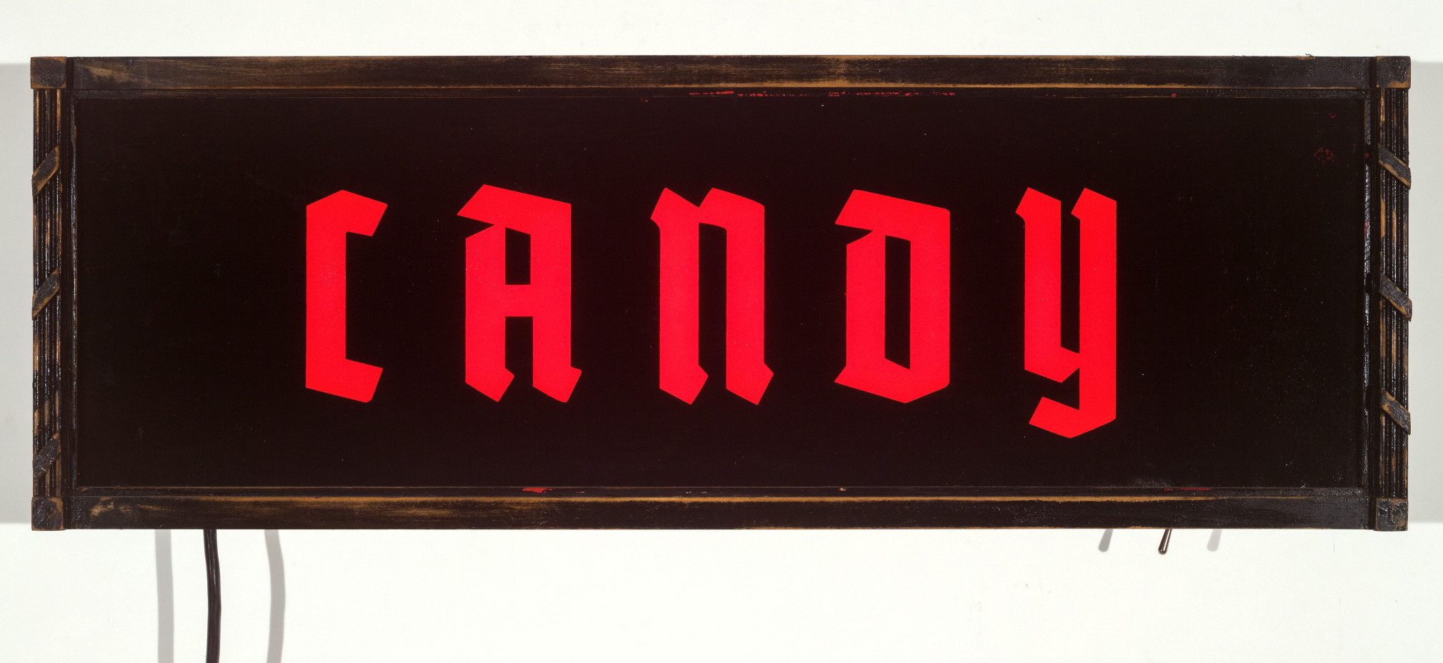 SKYLAR FEIN, Candy (lighted sign), 2019
