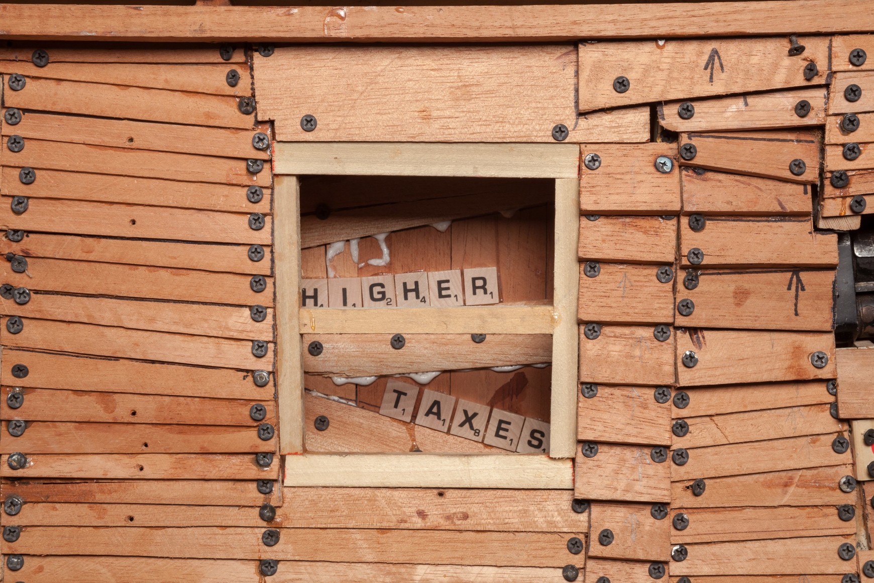 JOHN BARNES Marigny Warning&nbsp;[detail], 2014