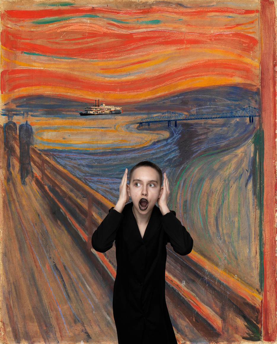 E2 - KLEINVELD &amp;amp; JULIEN, Ode to Munch&#039;s &#039;The Scream&#039;, 2023