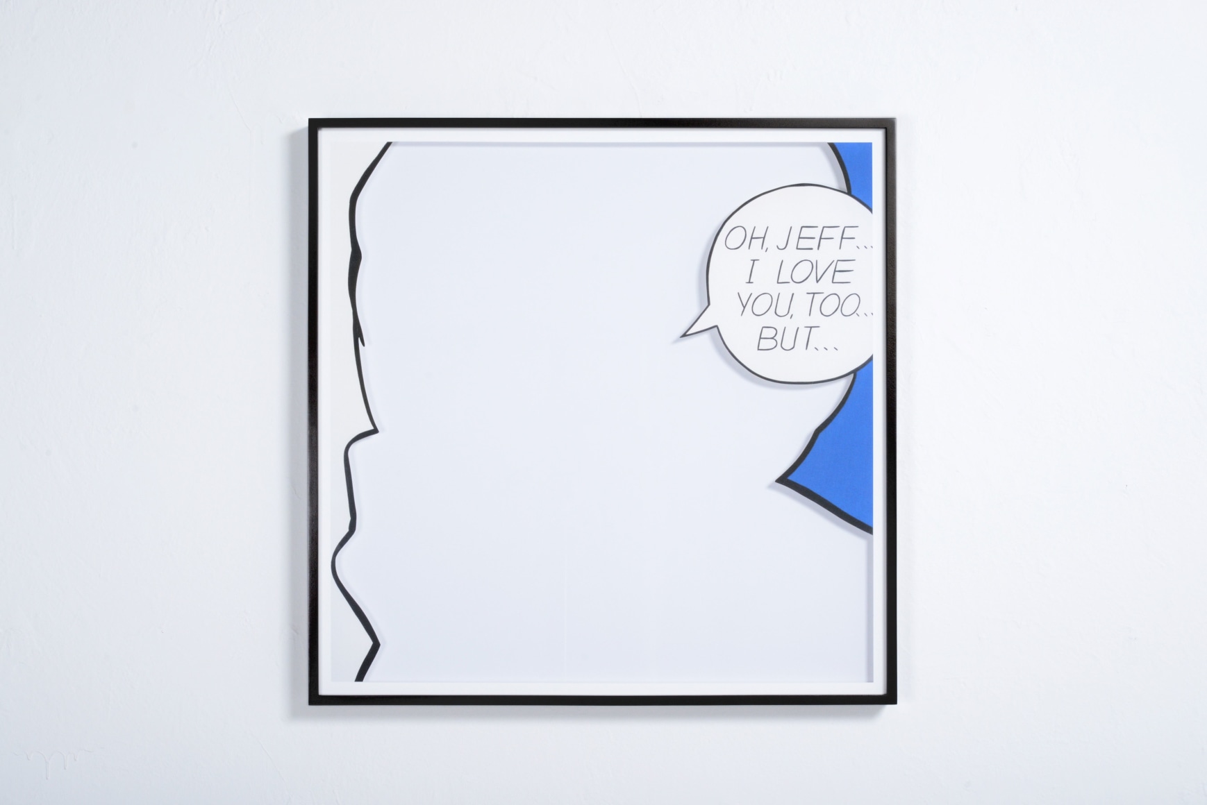 JOSE D&Aacute;VILA, Untitled (Oh, Jeff...I Love You, Too...), 2015