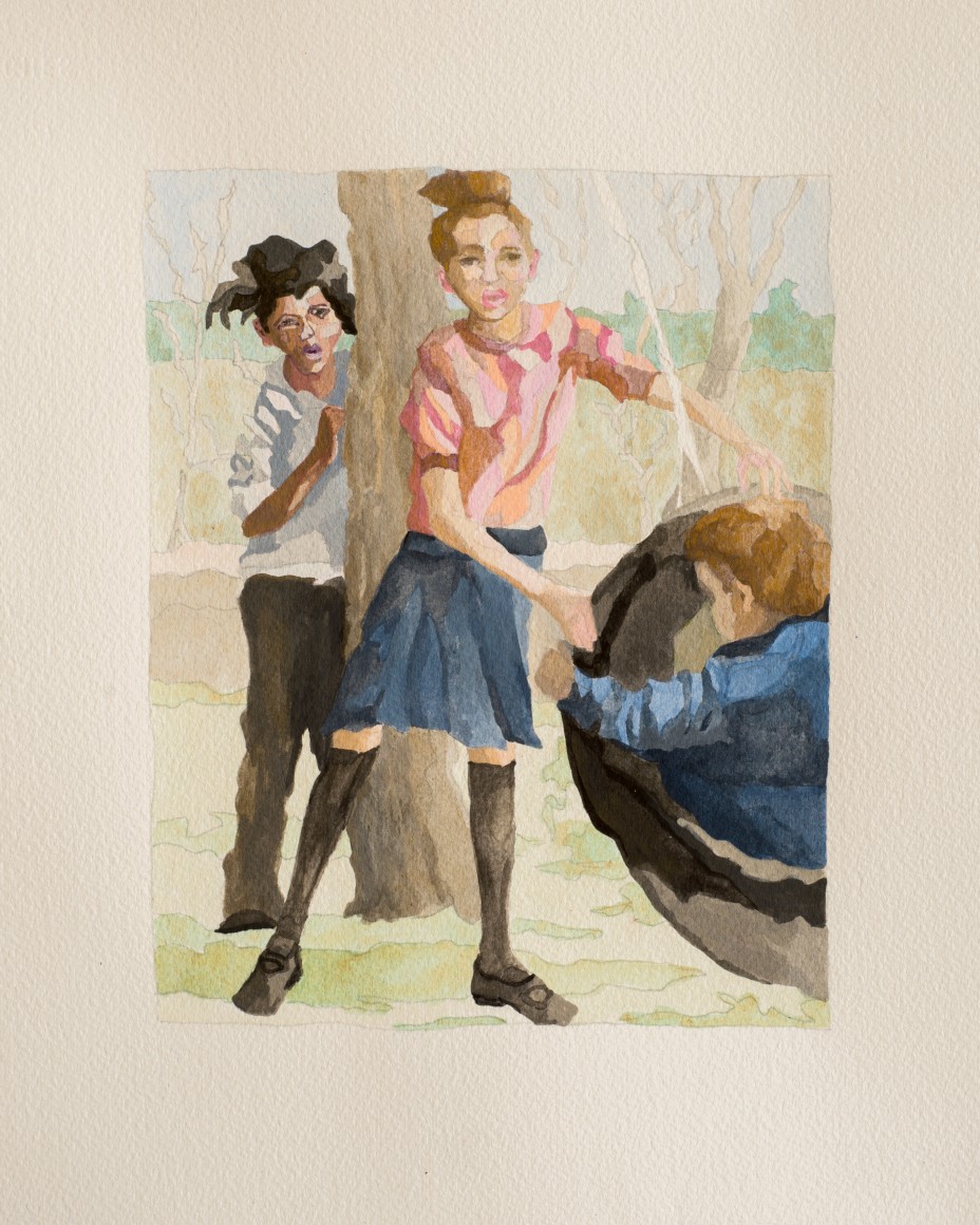 RUTH OWENS, Sweet Ann, Black Ann, study, 2018