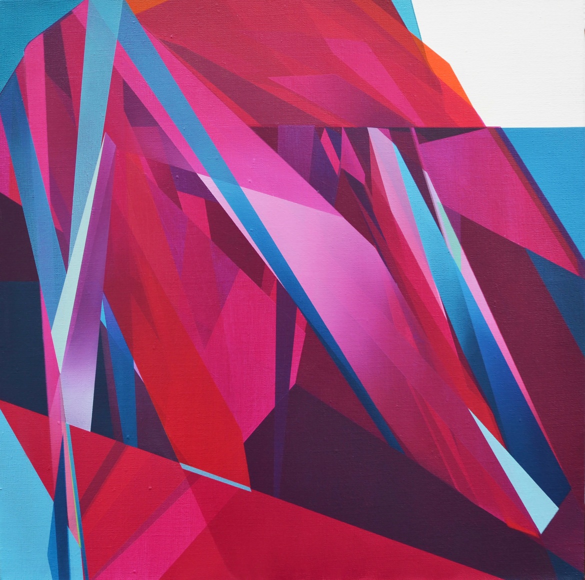 MARNA SHOPOFF, Abstraction No.1 (magenta), 2020