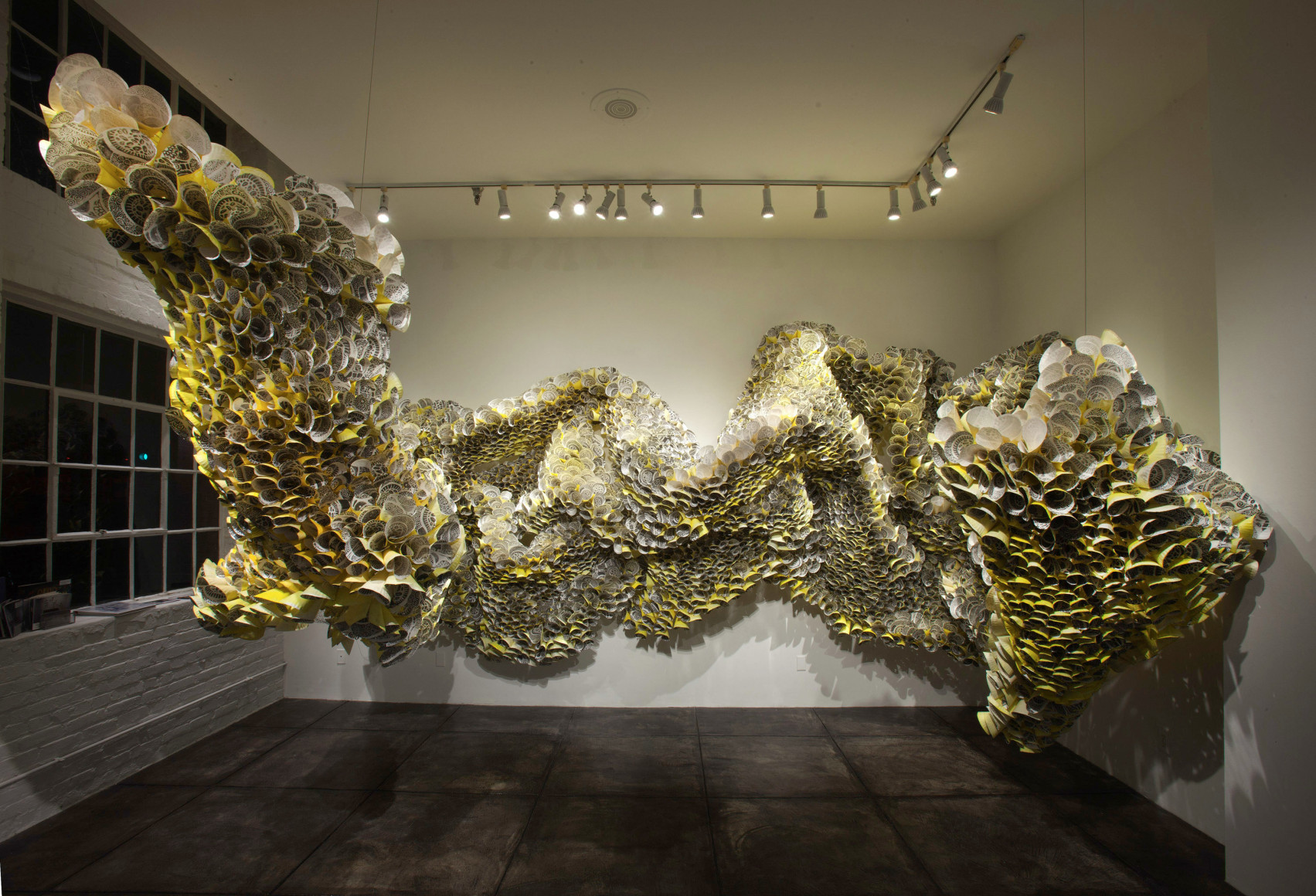 NO DEAD ARTISTS III 16th Annual National Juried Exhibition of Contemporary Art, [Main Gallery Installtion View]