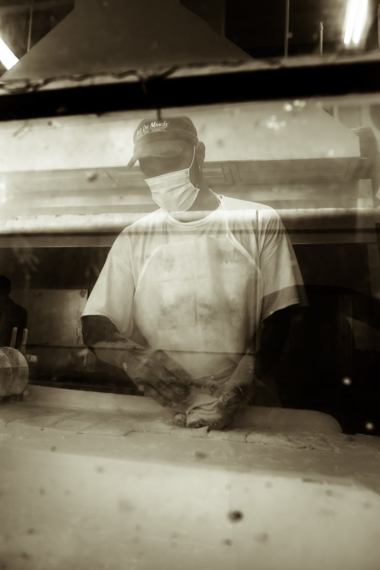 TRENITY THOMAS, Making Beignets, 2020