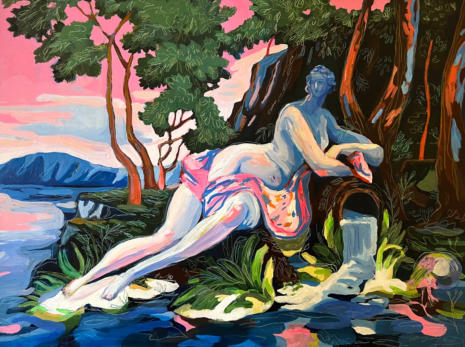 GINGER WILLIAMS COOK, Water Bearer, 2023