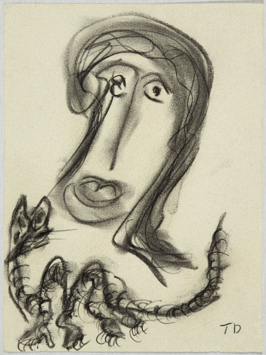 THORNTON DIAL, Traveling with the Tiger, 1993