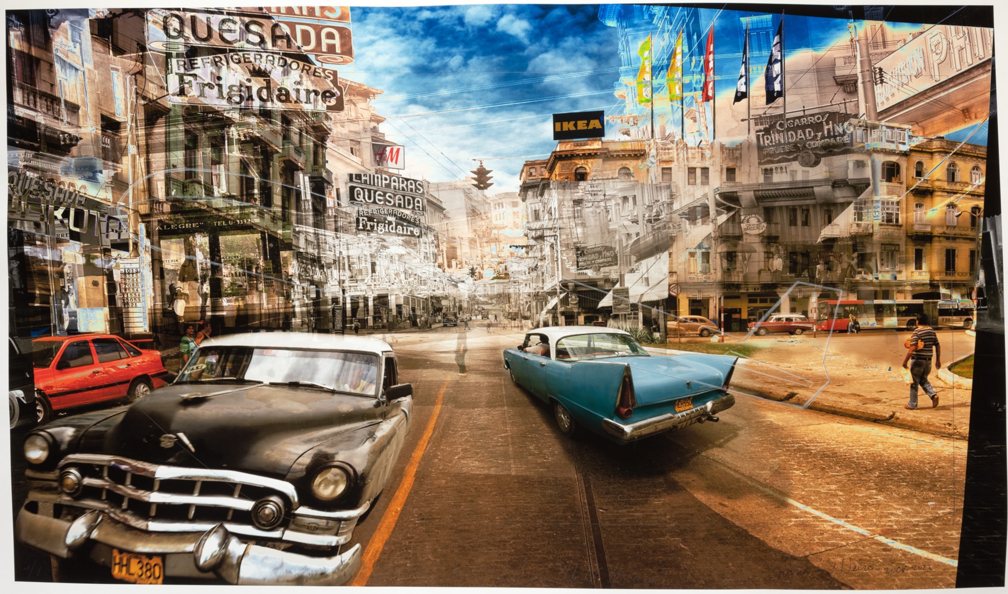 LIUDMILA & NELSON, San Lazaro e Infanta - proyecto de avión (from the series Hotel Habana), 2008-2022