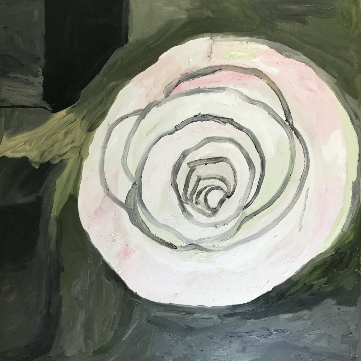 MARGARET EVANGELINE, Moonlight Camellia, 2021