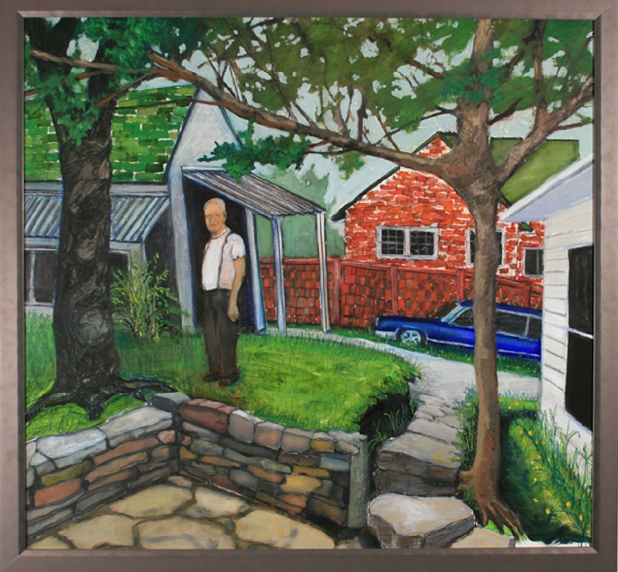 GINA PHILLIPS Memory Painting of Pawpaw, 2008