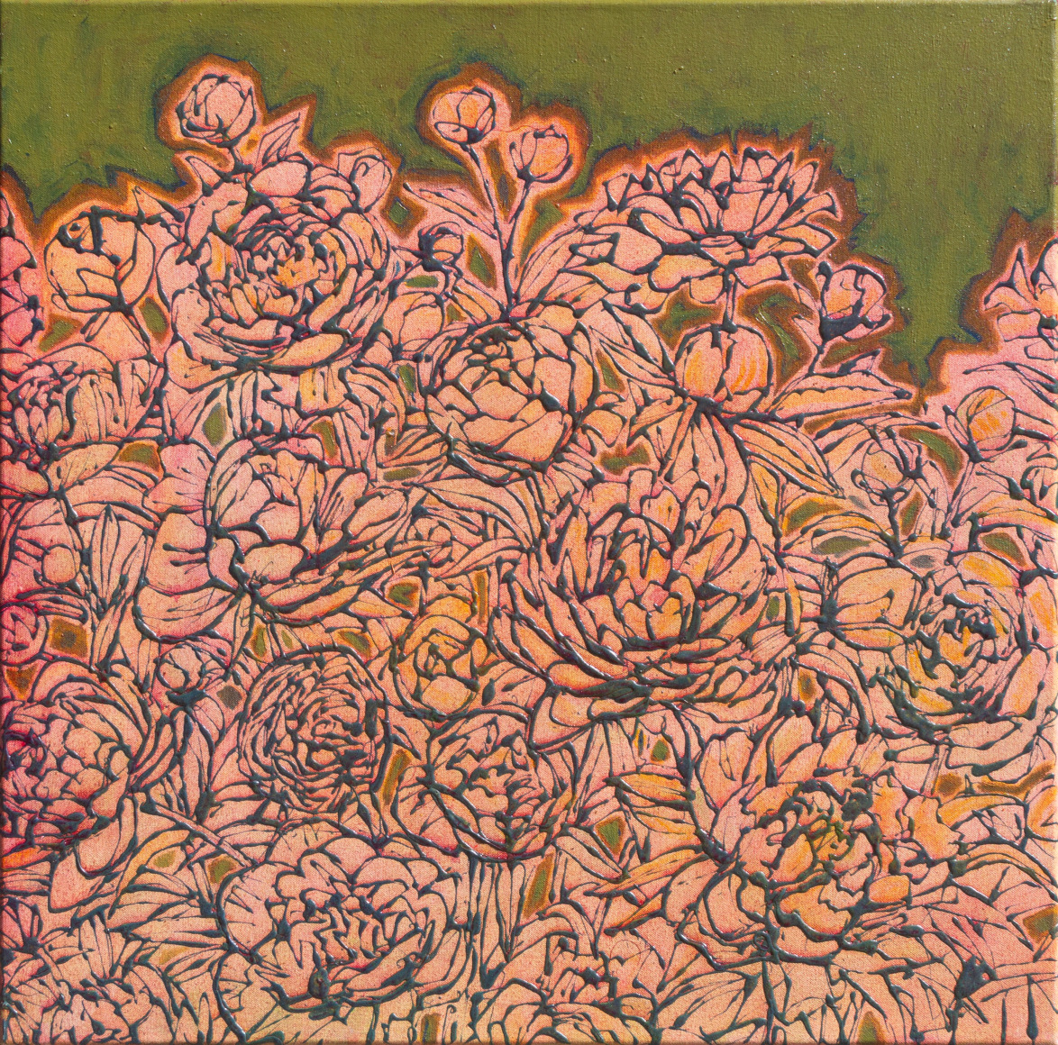 AMANDA JOY BROWN, Peony Bloom, 2023