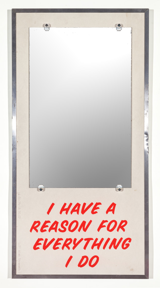 SKYLAR FEIN, I Have a Reason for Everything I Do (Red), 2019