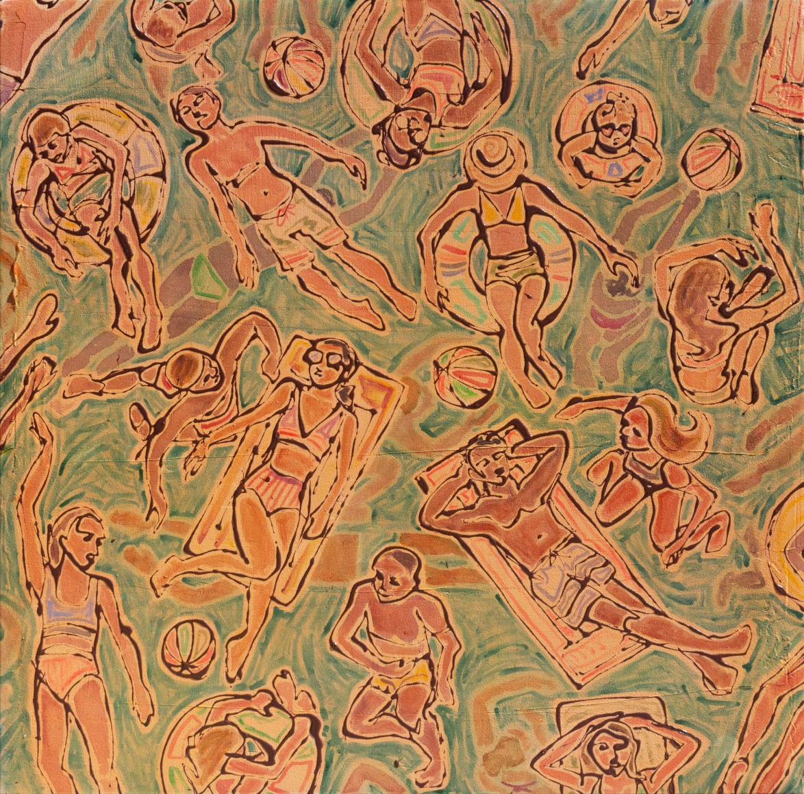 AMANDA JOY BROWN, Swim, 2024