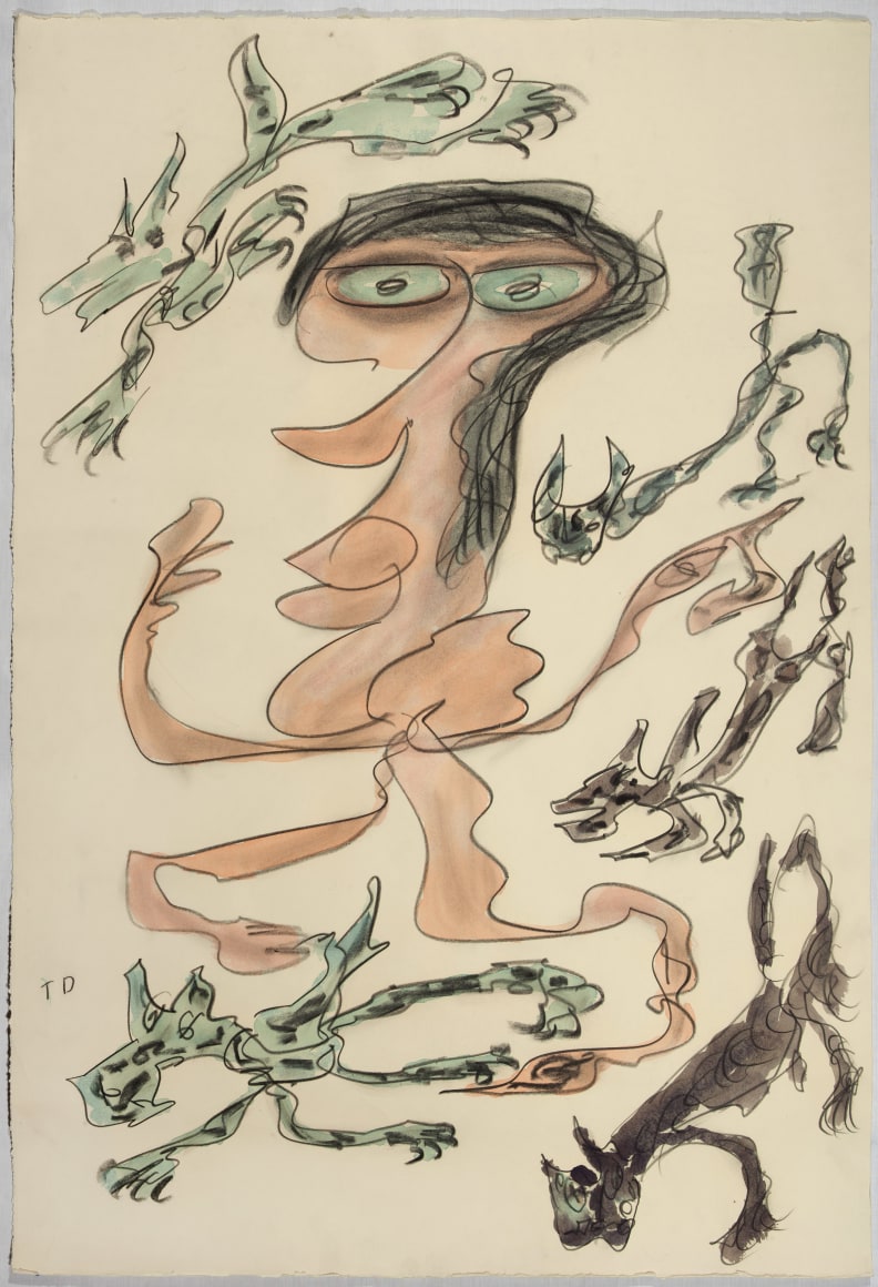 THORNTON DIAL, Cats and Dogs, 2003