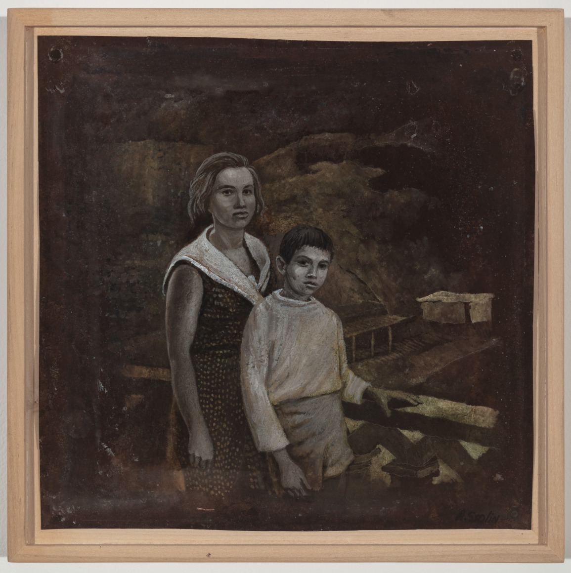 ALEXANDER STOLIN, Mother and Me, 2022