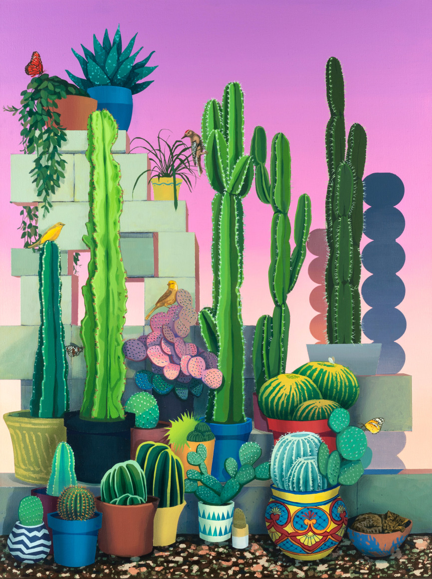 ROBERT MINERVINI, Dry Garden III, 2023