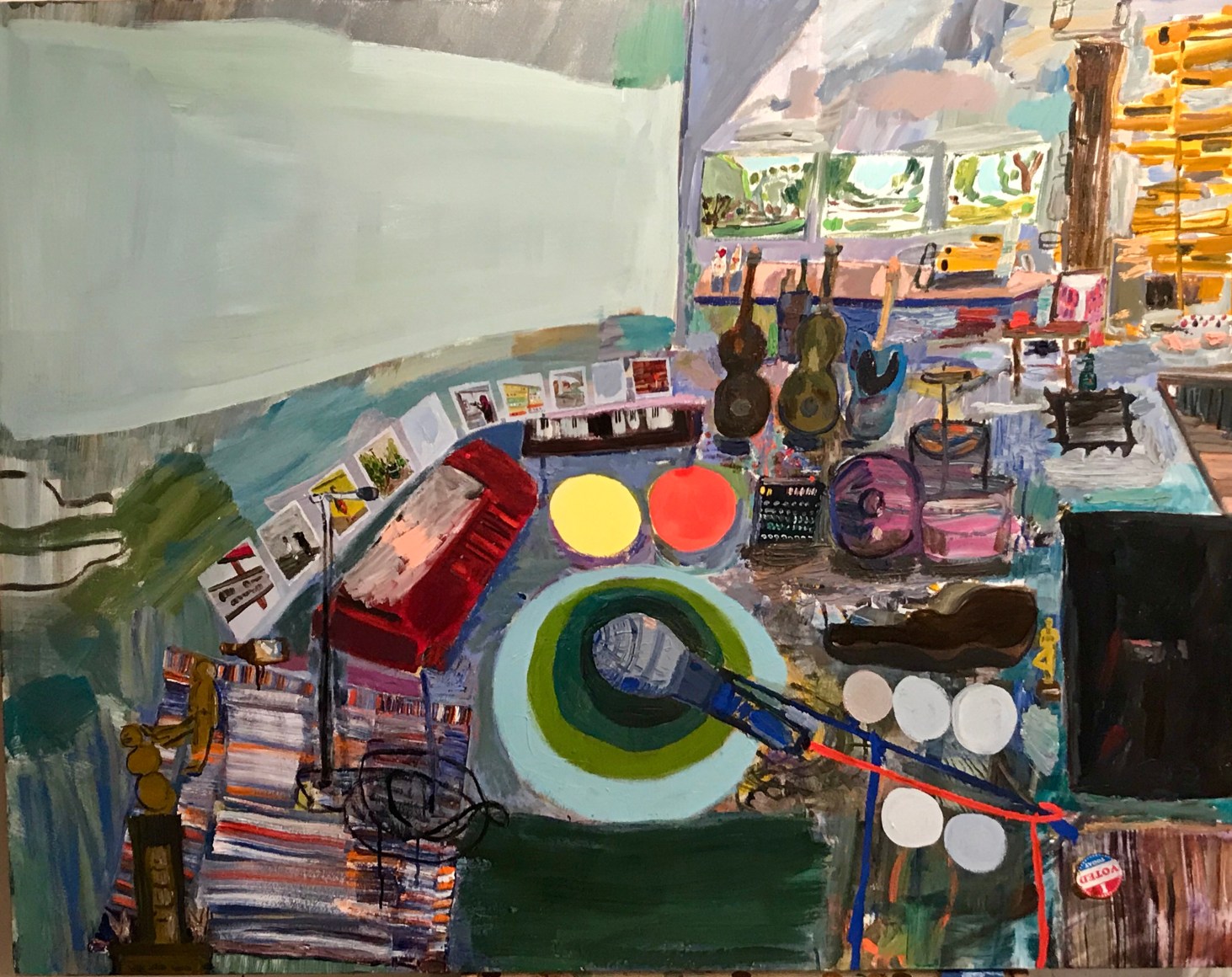 LISA SANDITZ, Tim&#039;s Studio, 2018