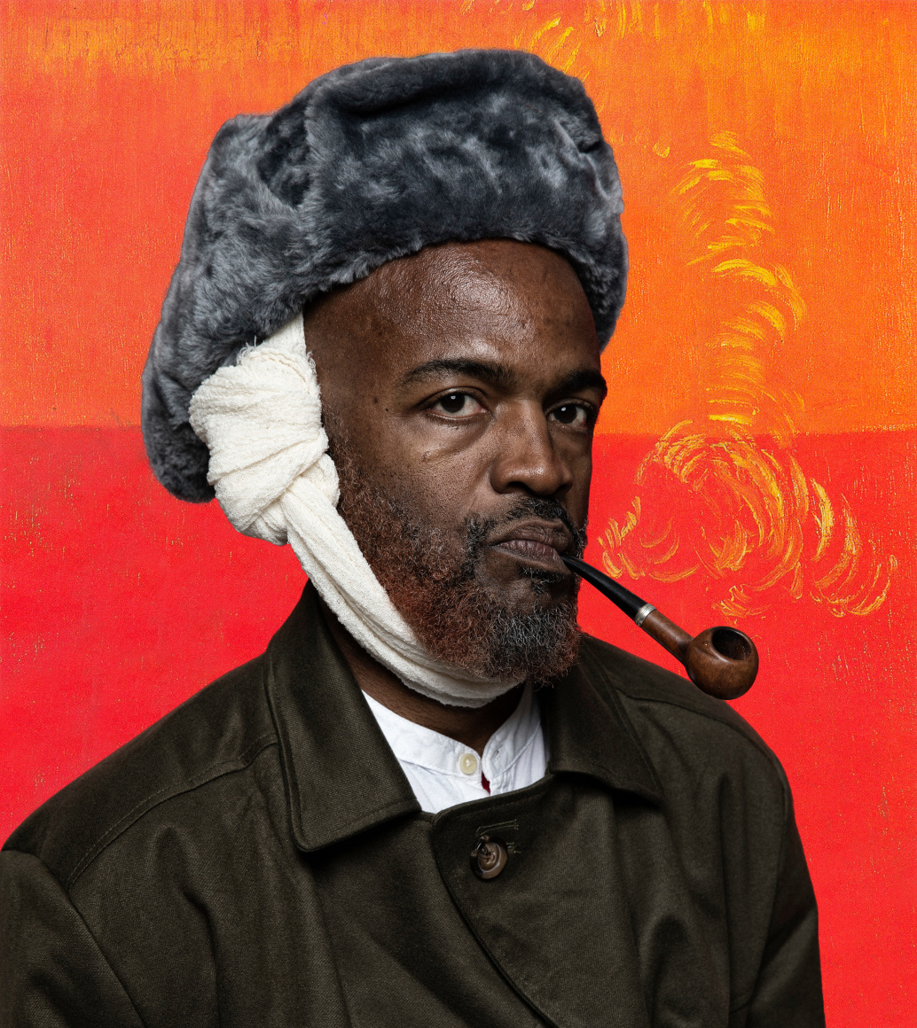 E2 - KLEINVELD &amp;amp; JULIEN, Ode to Van Gogh&#039;s &#039;Self-Portrait with Bandaged Ear and Pipe&#039;, 2023