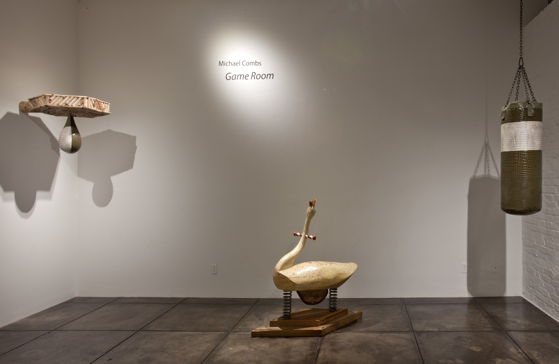 MICHAEL COMBS III Game Room, [Main Gallery Installation View]