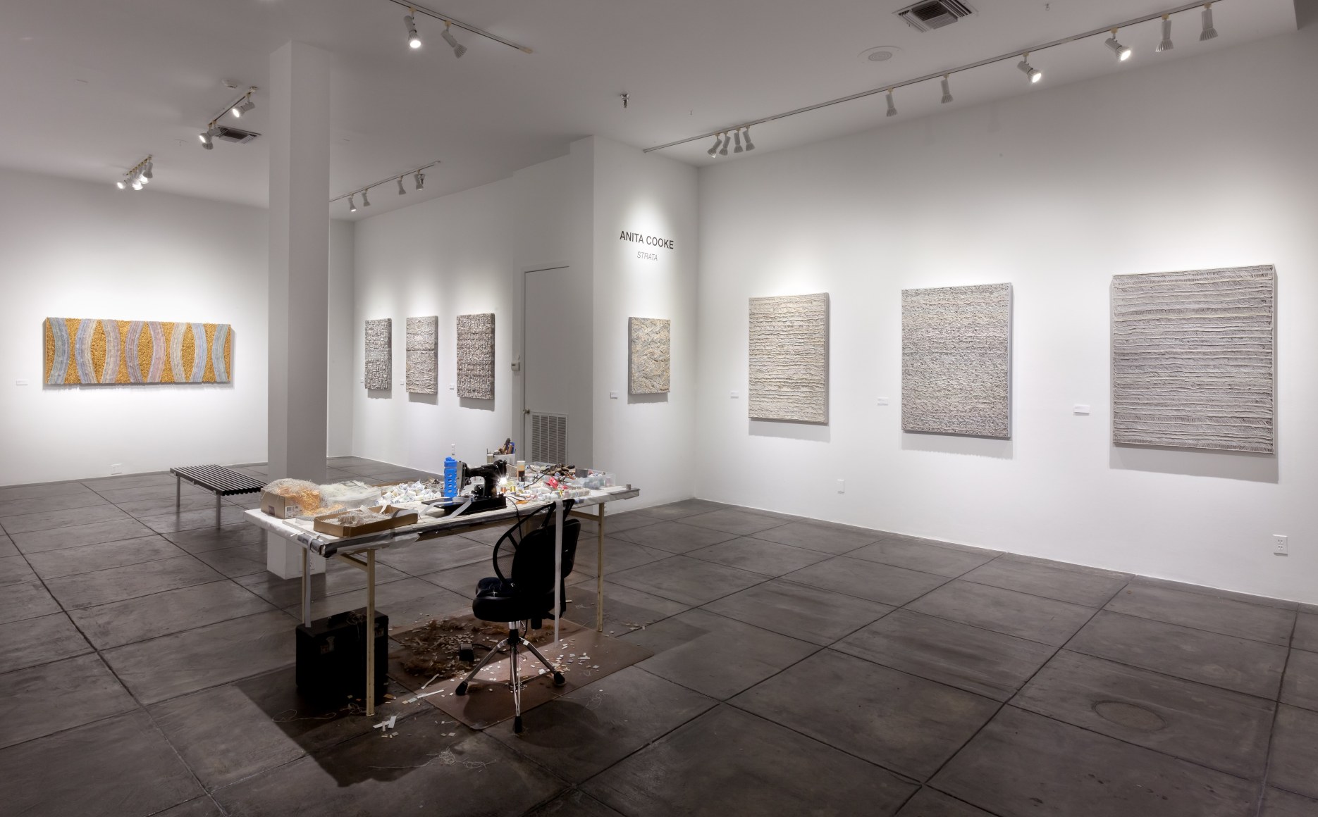 ANITA COOKE&nbsp;|||&nbsp;STRATA [Main Gallery Installation View]