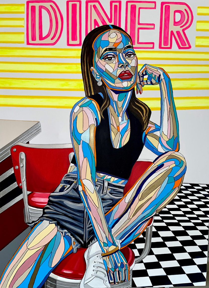 REWA, Ebube dike | Warrior&#039;s Guile (Diner), 2022