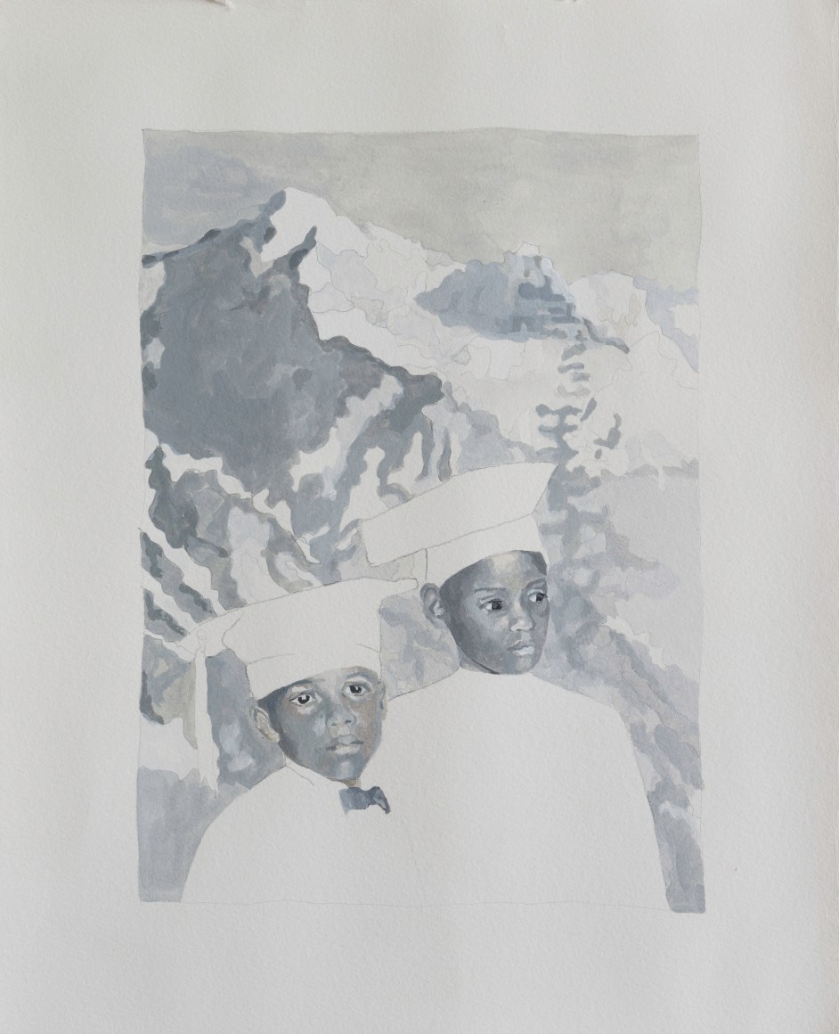 RUTH OWENS, Boys in Alps, 2019